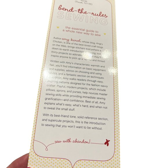 BOOK Bend the Rules Sewing - A Whole New Way To Sew by Amy Karol 30 Designs - Picture 4 of 6